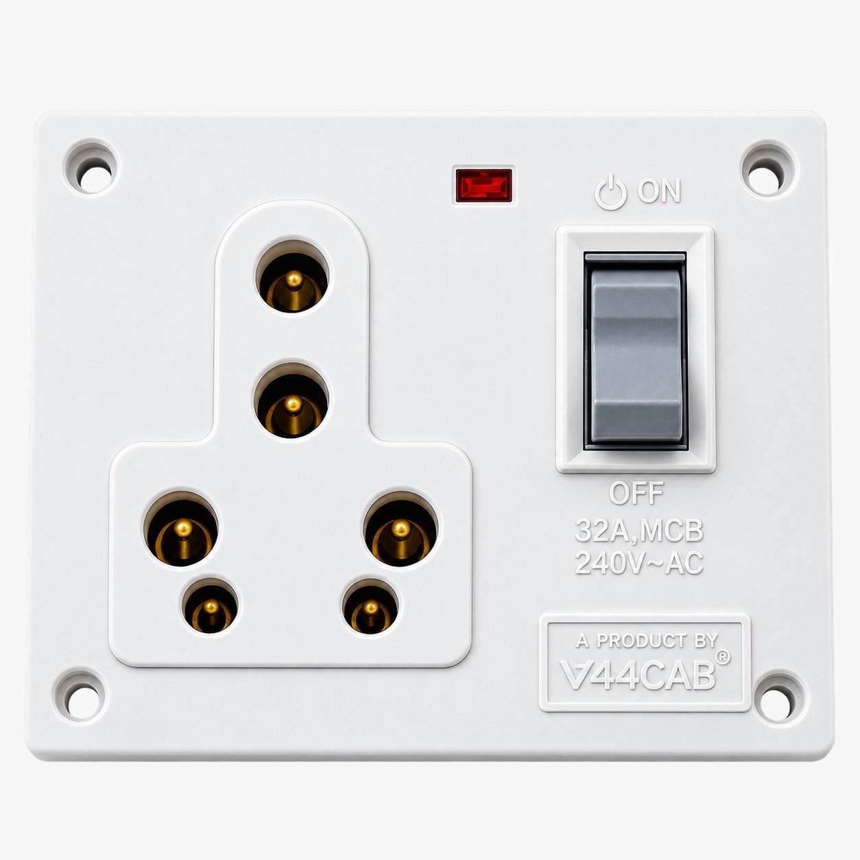 S.S Combined Box With 32A MCB